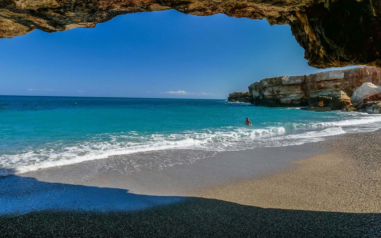 Spilies beach Rethymno Crete Greece - Casa Feliz Crete